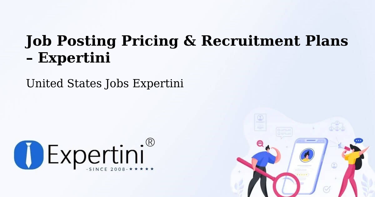 Job Posting Pricing & Recruitment Plans – Pennington - Pennington, United States Jobs Expertini