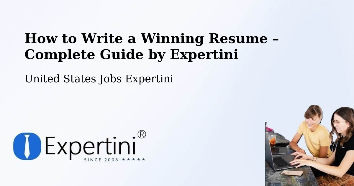 Resume Writing Guide for Job Seekers – Pennington - Pennington, United States Jobs Expertini