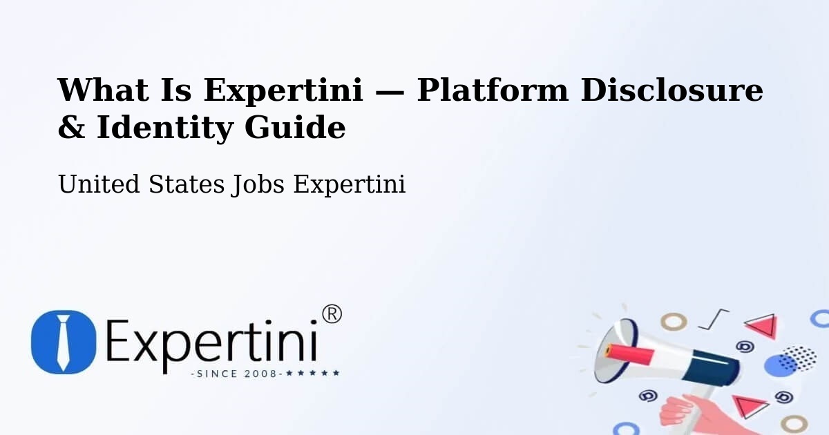 What Is Expertini — Platform Disclosure & Identity Guide – Pennington